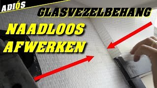 BEHANG NAADLOOS AANBRENGEN  seamless wallpaper application HACKS [upl. by Adonis449]