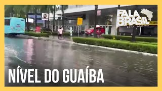 Nível do Guaíba volta a subir após queda e acende alerta em Porto Alegre RS [upl. by Llenoj]