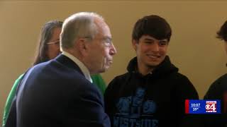 Grassley Hosts Fifth Federal Judiciary Youth Summit [upl. by Koah]