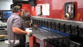 Sheet Metal Bending in Metal Fabrication [upl. by Mert]