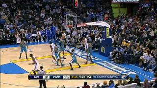 Russell Westbrook Nasty Dunk On Emeka Okafor in HD November 29 2010 [upl. by Otti193]