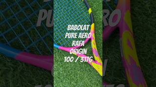 •바볼랏 퓨어에어로 라파 오리진 테니스라켓 바볼랏 퓨어에어로 라파 babolat pureaero origin rafa nadal [upl. by Doig]