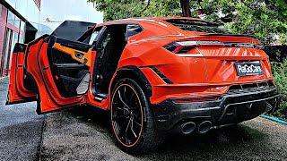 2023 New Lamborghini Urus S  666 Hp Ultra Exotic Luxury SUV Coupe with Loud V8 Exhaust Sound [upl. by Gisella]