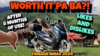 YAMAHA NMAX VERSION 2LIKES AND DISLIKESAFTER 8 MONTHS OF USESHEEPVLOGS [upl. by Etteval]