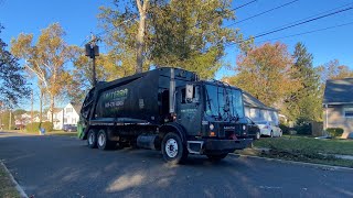 New Contracted Company Solterra Recycling Solutions Mack MR McNeilus Rear Loader Garbage Truck [upl. by Earlie]