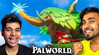 Capturing Techno Gamerz Pokemon in Palworld [upl. by Eilahs]