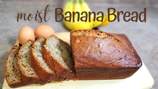 Moist Banana Bread  How to make Banana Bread  Easy Banana Bread Recipe  Banana Bread Recipe [upl. by Steffen34]