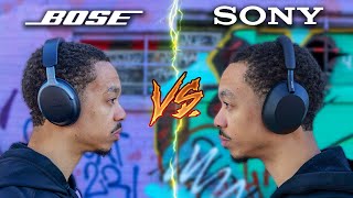 Bose Quietcomfort Ultra Headphones VS Sony WH1000XM5  New ANC KING [upl. by Ttenna]