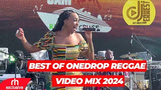 BEST OF REGGAE ONE DROP VIDEO MIX 2024 BY THE GREAT INFINITY 22 DJS AT VOL 22 FT ALAINECHRIS BROWN [upl. by Adabel]