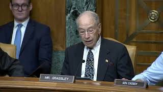 Grassley Delivers Opening Remarks at Roundtable on Abuse of Unaccompanied Migrant Children [upl. by Malinda]