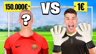 🤑 PORTERO PRO 150000€ vs PORTERO NOOB 1€ ⚽ [upl. by Madaih]