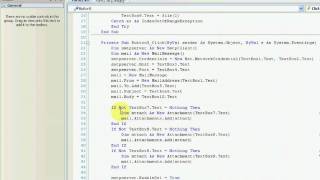 How to send an email with multiple attachments in VB 2008 [upl. by Nais]