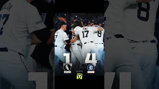 CHICAGO WHITE SOX 14 DETROIT TIGERS  MLB  Tigres clasifican a su PRIMERA postemporada en 10 años [upl. by Ennahtur4]