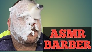 Asmr barber  Soothing Sounds ASMR Barber Shop No Talking [upl. by Shepard]