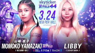 山崎 桃子 vs LIBBY [upl. by Anaerol]