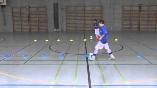 Fussballtraining Skill School 2  Finten  Technik [upl. by Lipps62]