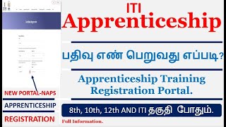 How to register Apprenticeship  2022  How to get ITI Apprentice Register Number full information [upl. by Wooster626]