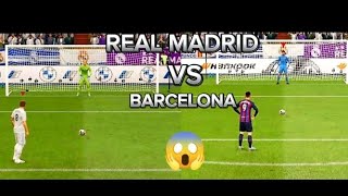 REAL MADRID VS BARCELONA PENALES😱😱NO TE LO PIERDASfifa23 futbol realmadrid barcelona [upl. by Vinson959]