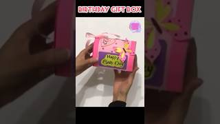 Birthday Gift Box Idea 🩷💜🦋diy birthdaygiftbox diybirthdaygift diybirthdayboxcard [upl. by Rona750]