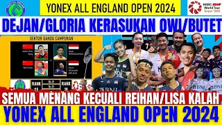 MANTAP 5 WAKIL INDONESIA MENANG Hasil Terlengkap Semua Sektor 32 Besar All England Hari ini [upl. by Eseilana29]