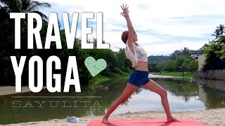 Travel Yoga  Revitalizing Flow [upl. by Elleron943]