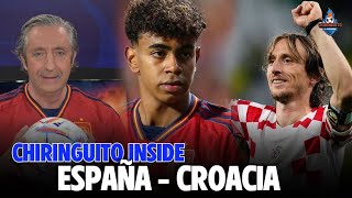 ⚽ ESPAÑA  CROACIA  CHIRINGUITO INSIDE [upl. by Alric]