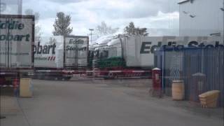 Stobart Spotting Newark Chilled Depot 17th Sept 2012 [upl. by Ojillek]