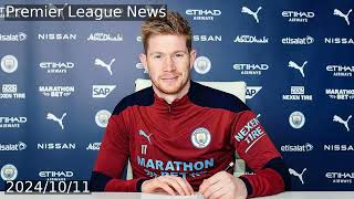 Bray Man City stance FIFA rule change Saudi transfer interest  Kevin De Bruyne future latest [upl. by Ahsinnod]