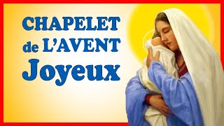 🎄💫 Chapelet de lAvent à côté de Marie ❤️⭐ mystères Joyeux [upl. by Ferino]