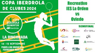 Copa Iberdrola 2024  Rinconada  Recreativo IES La Orden  Oviedo [upl. by Aerdnak]