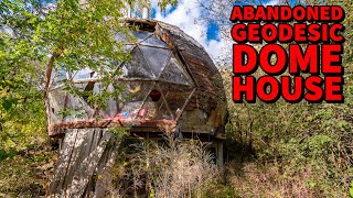 Exploring an Abandoned Geodesic Dome House  31 Years Abandoned [upl. by Adabelle]