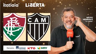 FLUMINENSE X ATLÉTICO AO VIVO NA ITATIAIA  REACT DA COPA LIBERTADORES 2024 [upl. by Aleen]