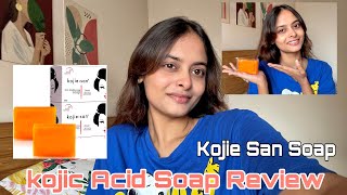 Kojic Acid Soap Review  Kojie San Soap  Skin lightning Soap  Sumya Binte [upl. by Oinotnas]