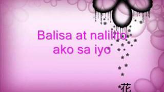 FATED TO LOVE YOU tagalog i love him 99 times tagalog Version BalisaAngel Macatuno Lyrics [upl. by Helbonnah]