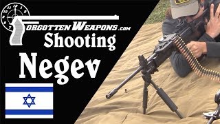 Shooting the Negev LMG [upl. by Srednas]