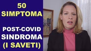 50 simptoma POSTCOVID SINDROMAdr Bojana Mandić [upl. by Itnuahsa]