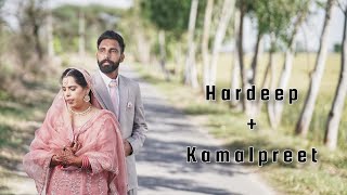 Hardeep weds Kamalpreet ll Amrit HD Production Dharamkot [upl. by Pancho]