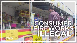 Fireworks banned or restricted in much of Portland metro area [upl. by Tisman362]