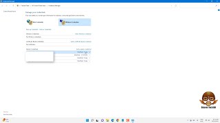 How to Open Credential Manager in Windows 11 [upl. by Ecilahc]