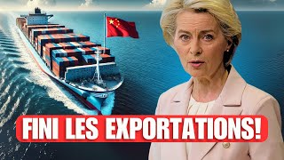 La Chine Diminue ses Exportations aux USA et à l’UE  Quel Impact sur le Commerce Mondial [upl. by Ennayt]