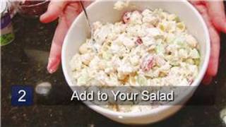 Salad Recipes  Chicken Mayonnaise Pasta Salad Recipe [upl. by Adnovad]