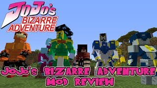 NEW STANDS JOJO POWERS amp MORE  Minecraft JoJos Bizarre Adventures 1710 Mod Review [upl. by Drawoh]