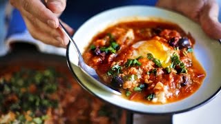 Worlds Best Breakfast Recipe  Shakshuka AKA Tomato Eggs [upl. by Birdt]