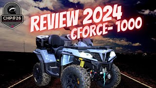 CF MOTO Cforce 1000  Review  2024 TEST DEUTSCH [upl. by Keese]