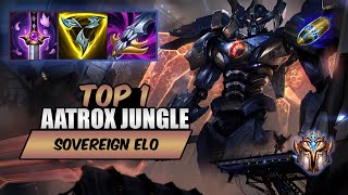 Wild Rift AATROX TOP 1 jungle  S13 rank game  build [upl. by Madanhoj]