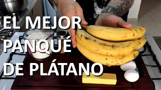 Cómo Hacer Panqué de Plátano Casero [upl. by Erbe]