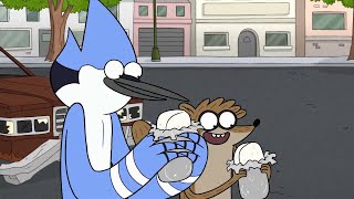 Mordecai y Rigby probando el burrito multicarne Un show mas capitulos completos [upl. by Naresh309]