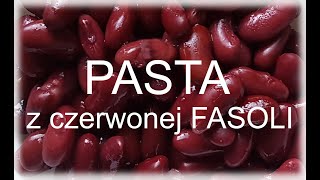 PASTA z czerwonej fasoli  VEGAN [upl. by Boarer]