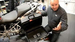 Handling and Key Features of the BMW Vario Luggage System — BMW Motorrad HowTo [upl. by Schoenberg]