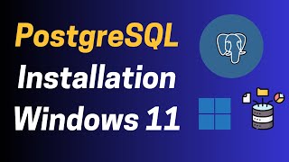 PostgreSQL Installation on Windows 11  StepbyStep Guide for Beginners [upl. by Attenor247]